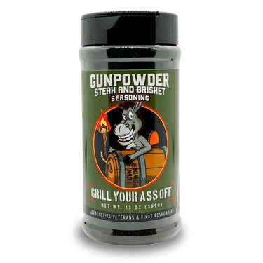 Gunpowder Steak & Brisket Seasoning - The Pepper Pantry (Formerly Marie Sharp's)